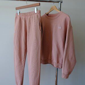 Set Active Unisex Crewneck in Amethyst